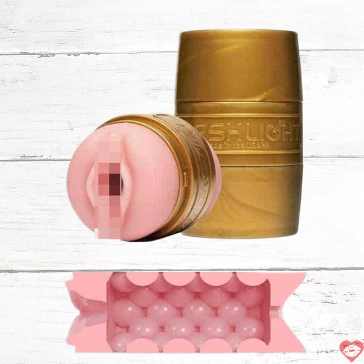 Fleshlight Quickshot Stamina Masturbator 2 Lỗ Vàng Kim