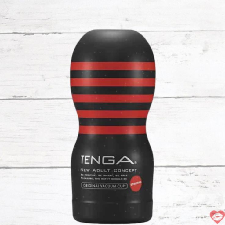Tenga Vacuum Cup Strong Đen Siêu Hút Mạnh