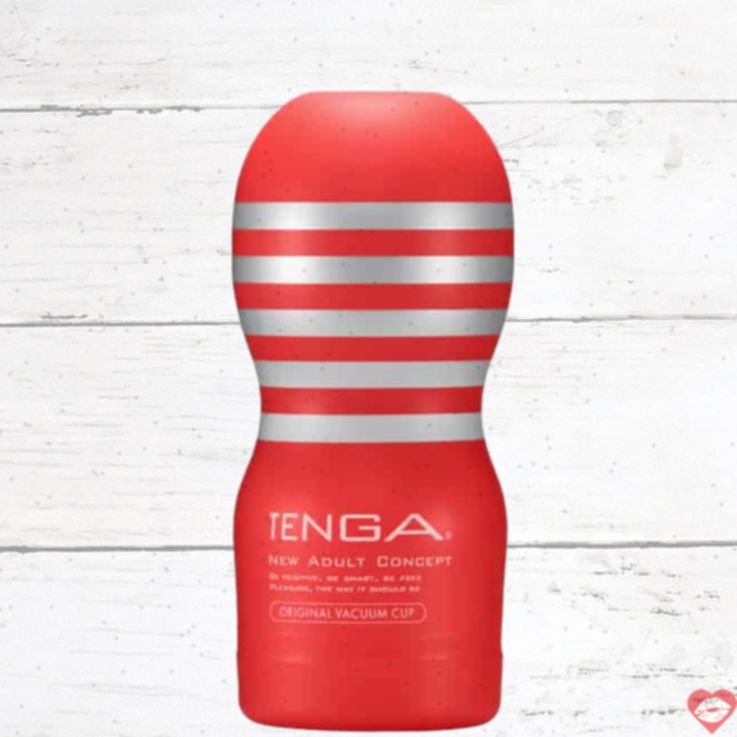Tenga Vacuum Cup Đỏ Hút Siêu Mạnh 15.5cm