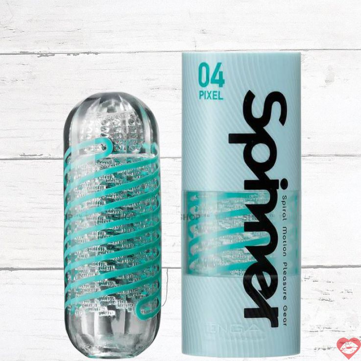 Masturbator Tenga Spinner Pixel Xoáy Siêu Sướng TPE