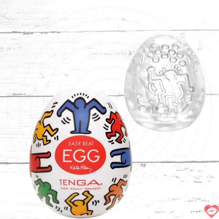 Tenga Egg Keith Haring Dance Trứng Siêu Mềm