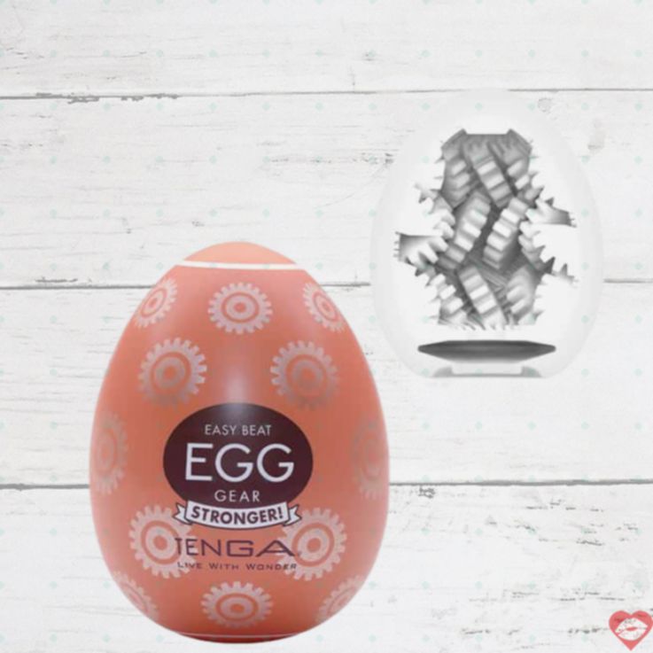 Tenga Egg Hard-Boiled Trứng Cứng Gear Siêu Chặt