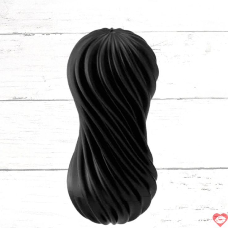 Tenga Flex Rocky đen xoáy mạnh TPE siêu sướng