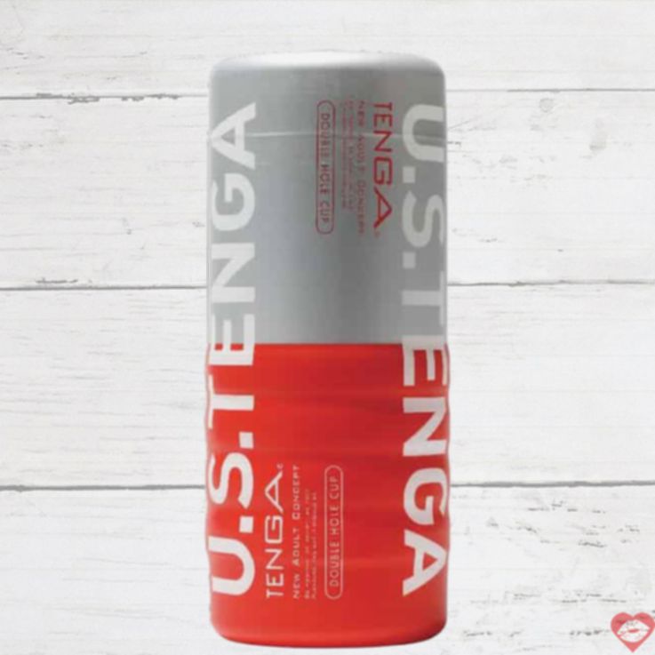 Tenga U.S. Cup Đôi Lỗ Đỏ Siêu Hút 18cm