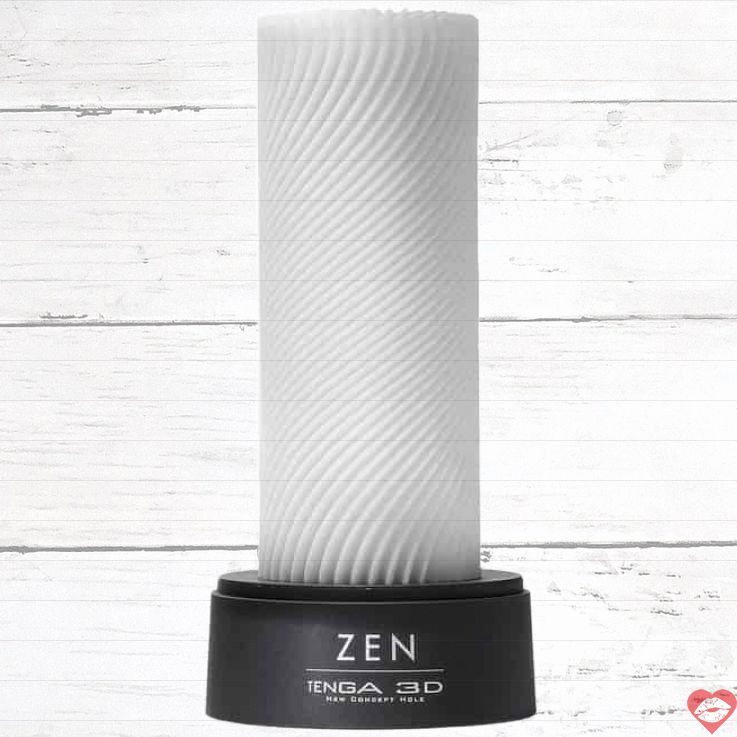 Masturbator Tenga 3D Zen Trắng Sóng Siêu Thư Giãn