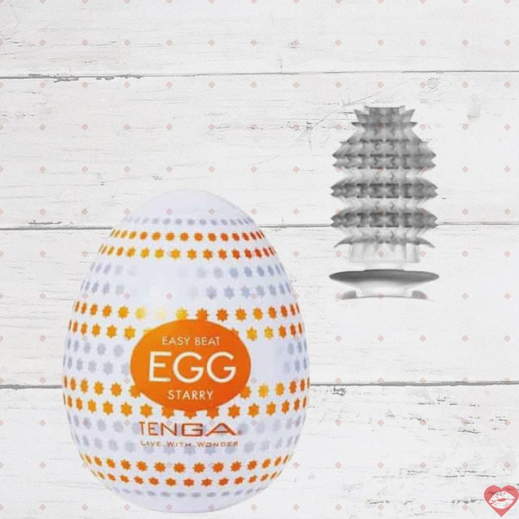 Tenga Egg Starry Trứng Trắng Siêu Mạnh Mịn
