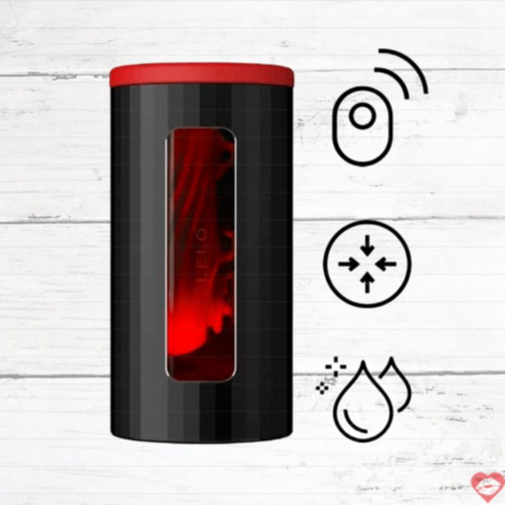 Lelo F1S V2A Máy Bay Cup Đỏ Âm Sóng Thổi