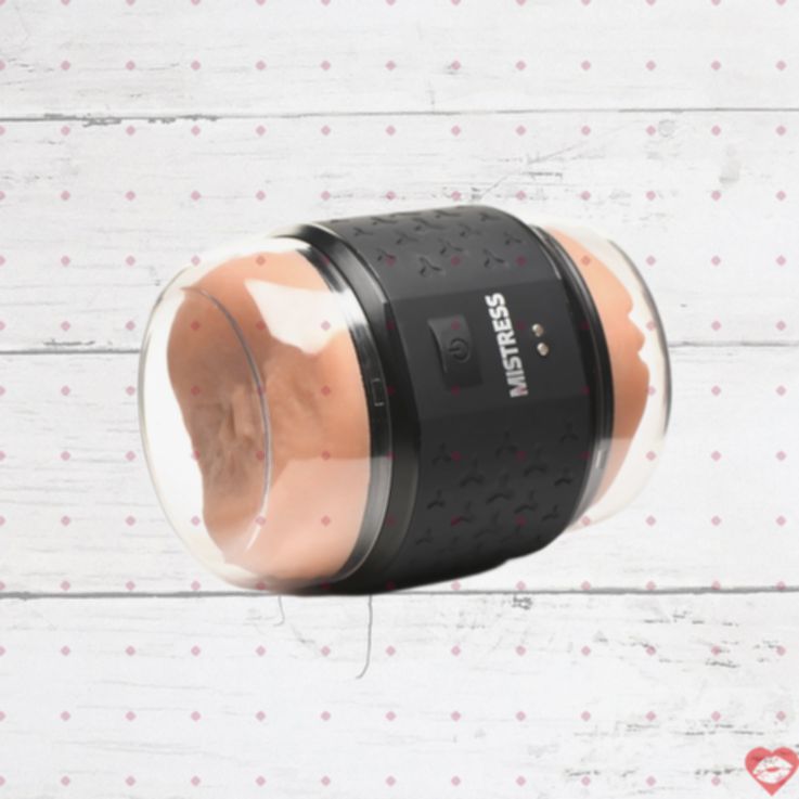 Mistress Dual Hole Stroker 9.4cm Thịt Da Thật Mạnh