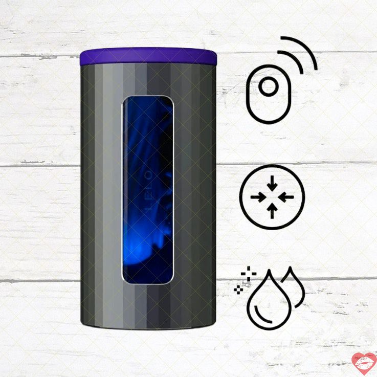 Lelo F1S V2A Xanh Sonic Máy Bay Cup Siêu Rung