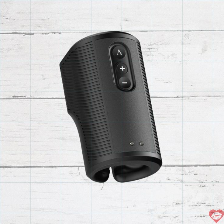 Arcwave Zing đen massage dương vật kép mạnh mẽ