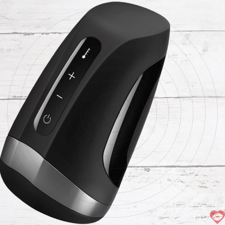 Satisfyer Men Heat Cốc Rung Làm Ấm Đột Phá