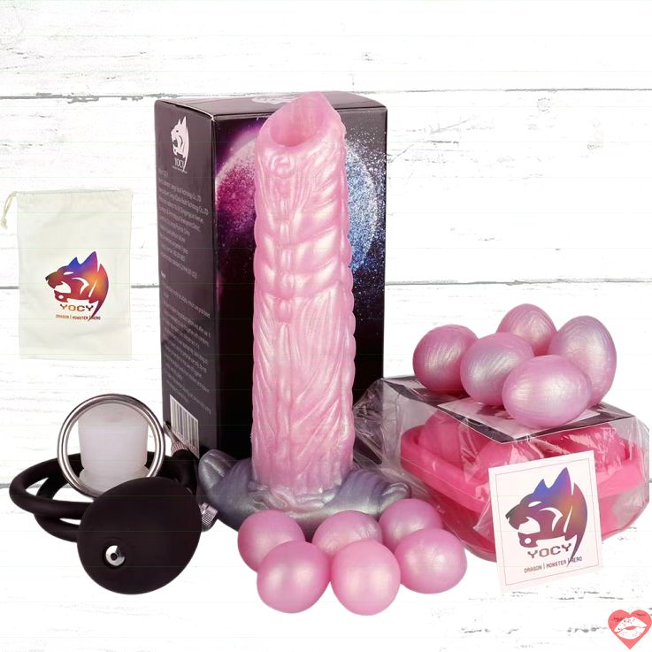 Dildo Đẻ Trứng Ovipositor 20cm Kỳ Lạ Thỏa Mãn Sci-fi 