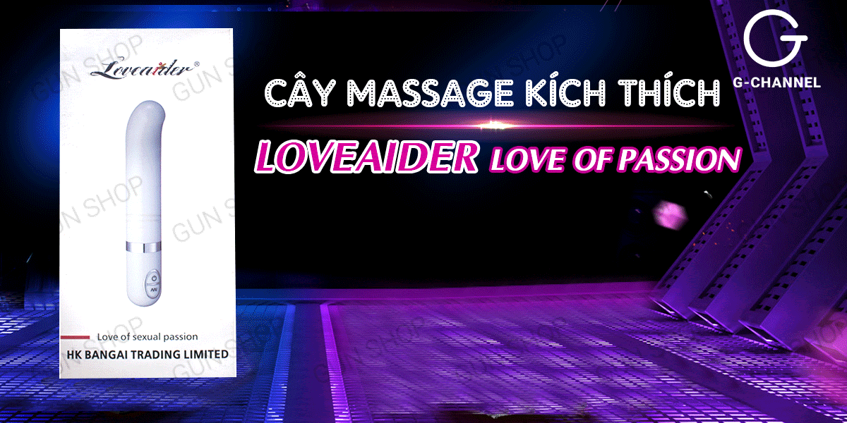 Địa chỉ bán Máy massage kích thích điểm G pin sạc - Loveaider Love Of Passion mới nhất Địa chỉ bán Máy massage kích thích điểm G pin sạc - Loveaider Love Of Passion mới nhất