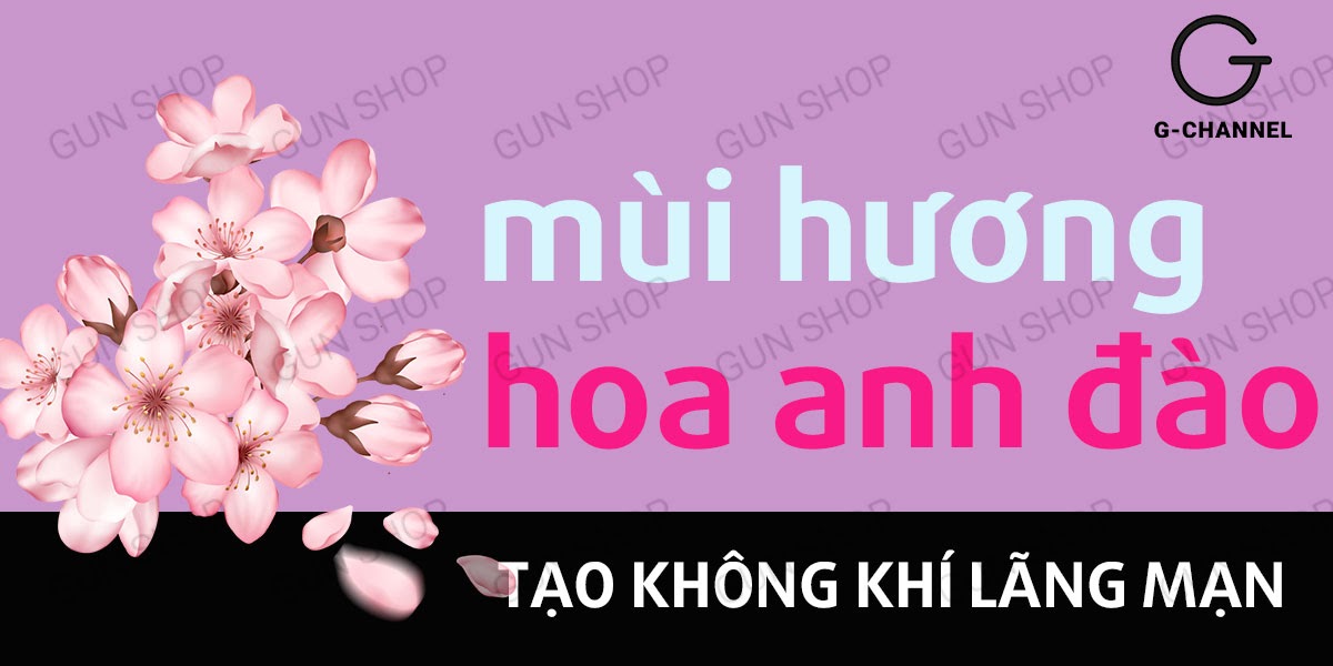  Nhập sỉ Bao cao su Kimono Hồng - Mỏng 0.03mm hương anh đào - Hộp 12 cái tốt nhất