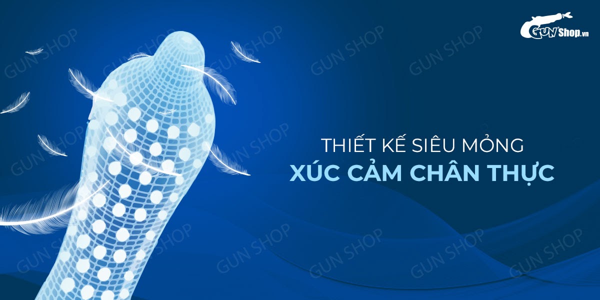 So sánh Bao cao su Muaisi Xanh Dương - Nhiều gel gai li ti - Hộp 10  chính hãng