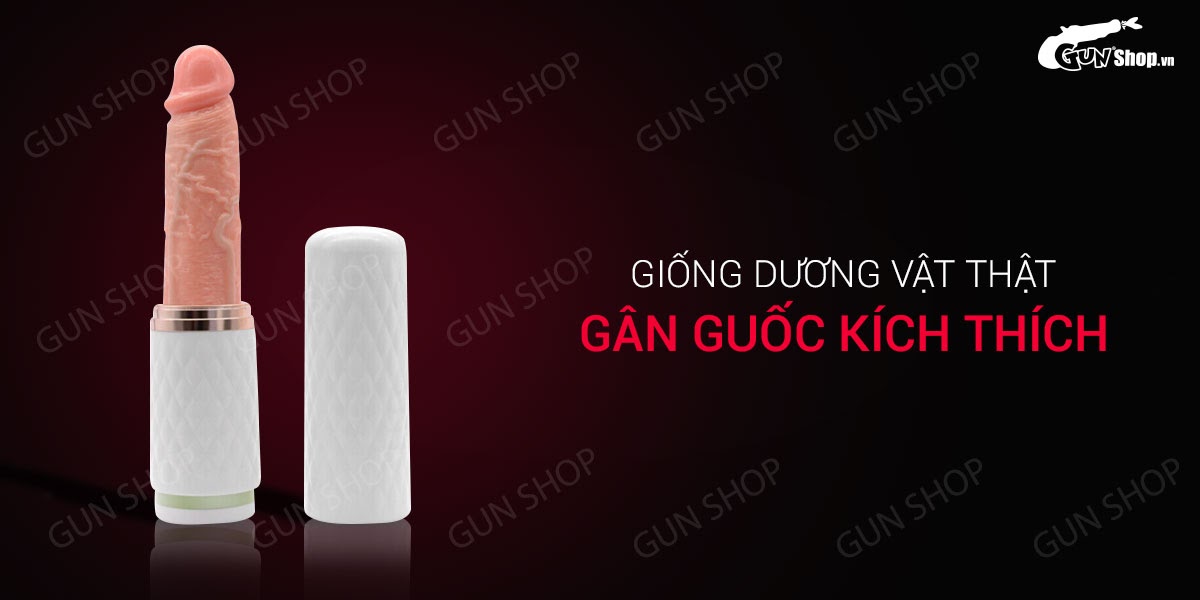 Máy rung dính tường tự động thụt sạc điện Uegea kích thích