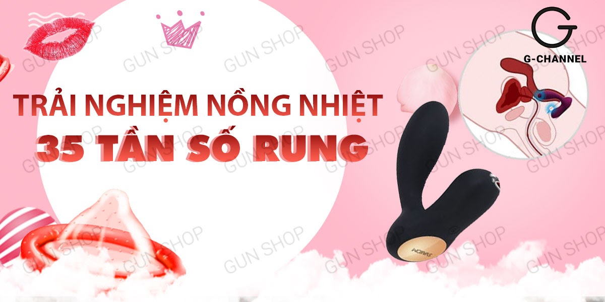  Địa chỉ bán Máy rung hậu môn 35 tần số rung mạnh mẽ sạc điện - Svakom Vicky giá rẻ