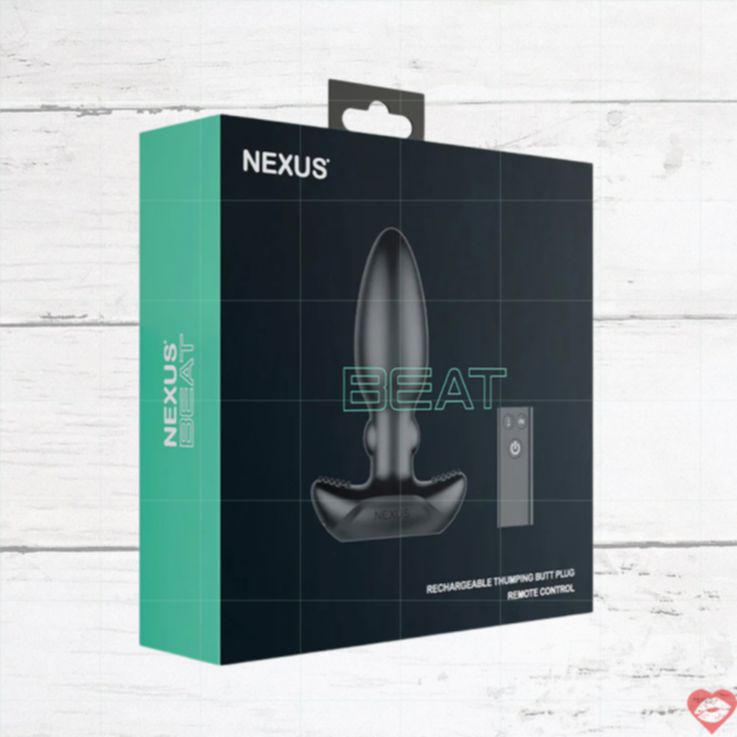 Nexus Beat Butt Plug Rung Đập 6 Chế Độ Hậu Môn Mạnh 