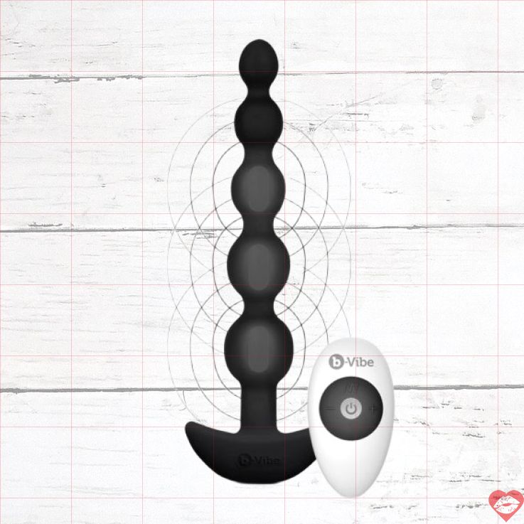 b-Vibe Cinco 5 Beads Hậu Môn Rung Sạc Pin Mạnh Mẽ 