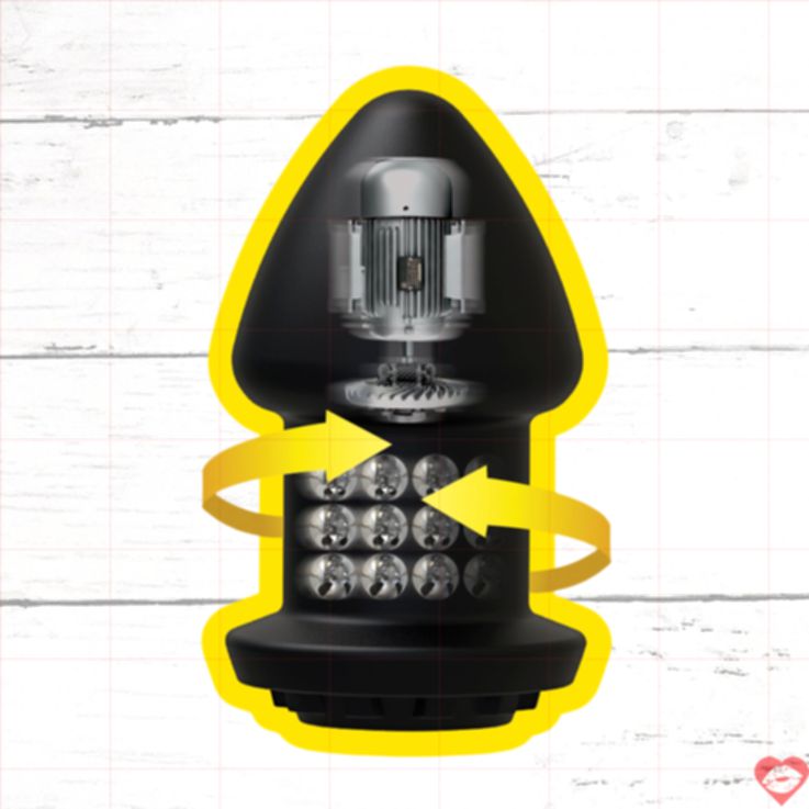 Robo Rimmer X Lưỡi Rung Hậu Môn Động Cơ Kép Liếm Không Ngừng 