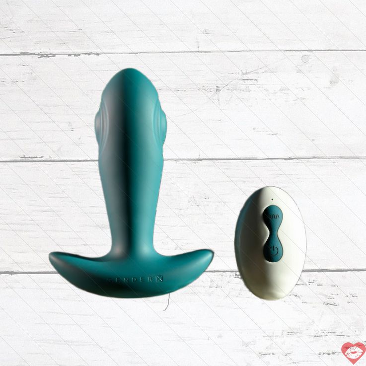 Gender X Tunnel Tapper Plug Remote Đẩy Sâu Nhịp Nhàng 