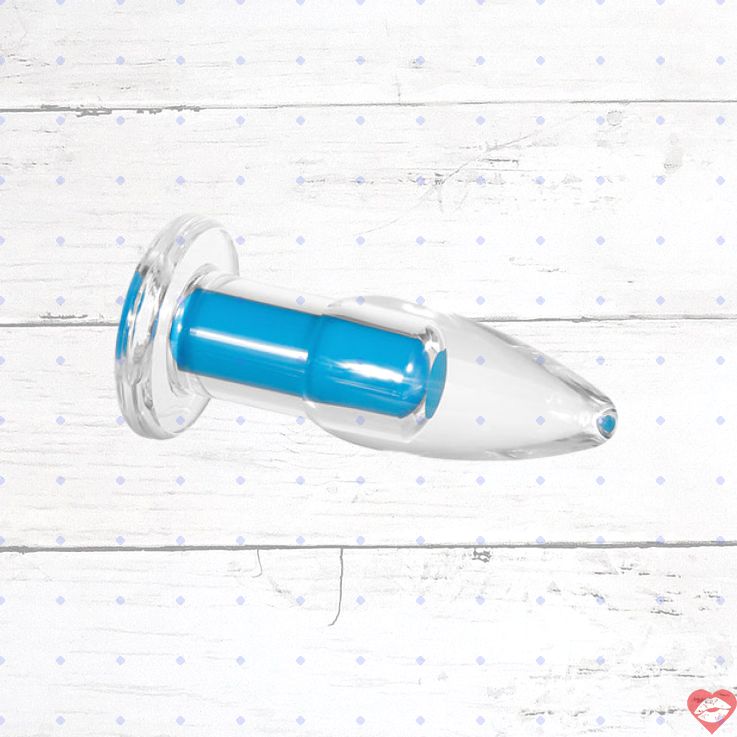 Gender X Electric Blue Rung Từ Xa Trong Suốt Quyến Rũ 