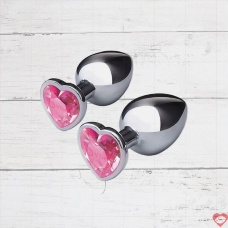 B-Vibe Jewel Heart Kim Loại Huấn Luyện 