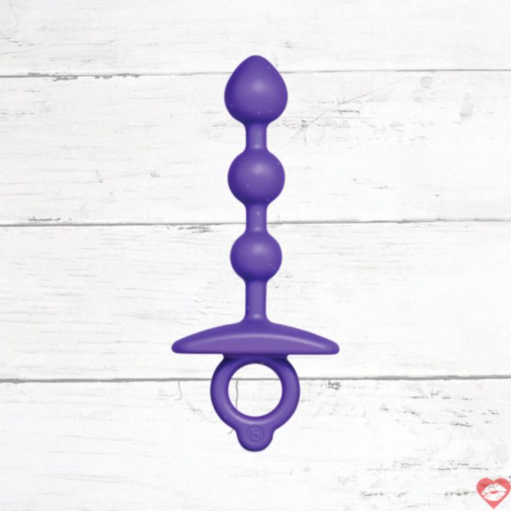 B-Vibe Butties Zip Beads Hậu Môn Silicone Vui Vẻ Đỉnh 