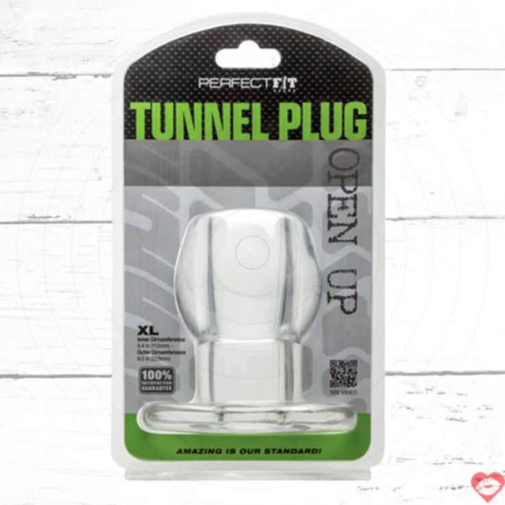 Perfect Fit Plug XL Tunnel Trong Suốt Anal Twist Hấp Dẫn 