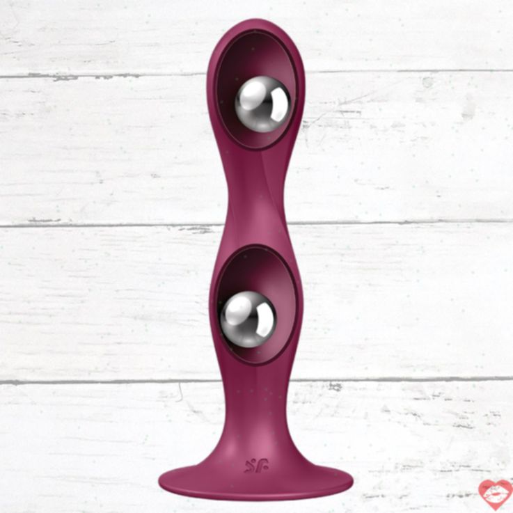 Satisfyer Double Ball-r Siêu Đầy Đặn Nặng Tay