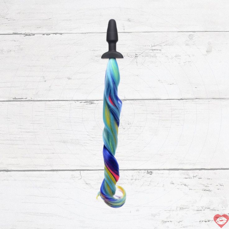 Tailz Rainbow Pony đuôi ngựa plug mông vui nhộn phấn khích 
