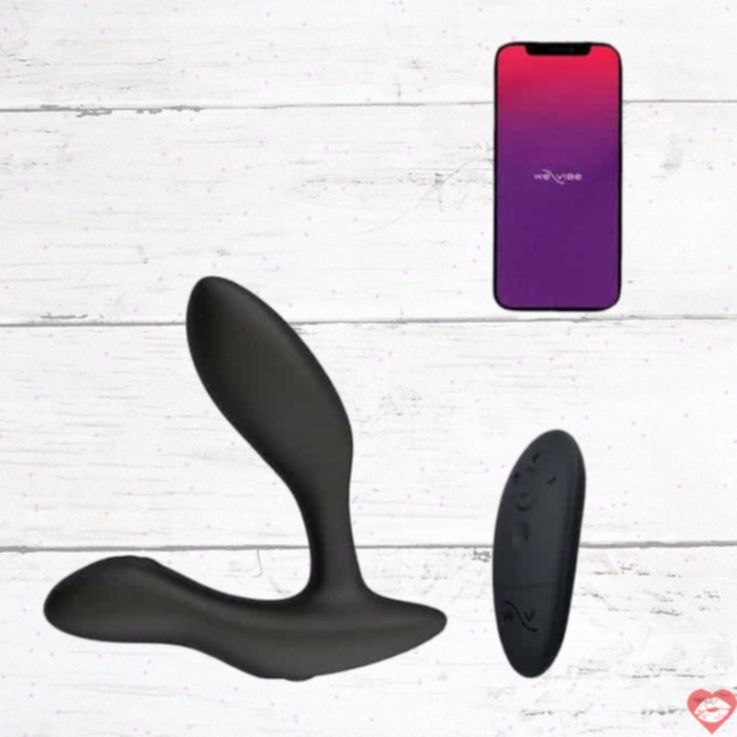 We-Vibe Vector+ Đen Rung Tiền Liệt Điều Khiển Mạnh Mẽ 
