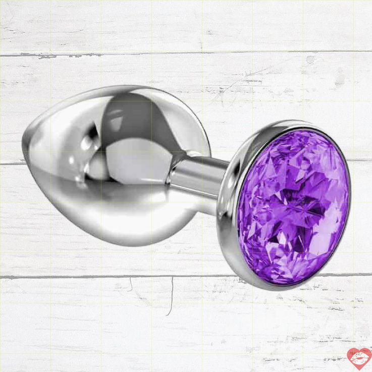 Lola Diamond Plug Bạc Tím Nhỏ Sang Trọng Lấp Lánh 