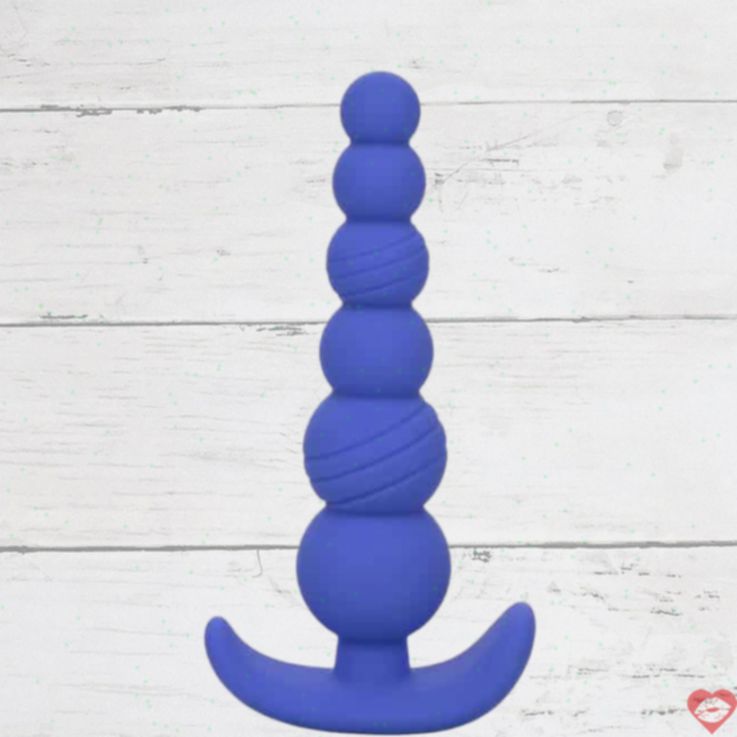 CalExotics Cheeky X-6 Blue Beads 6 Hạt Anal Đánh Thức 