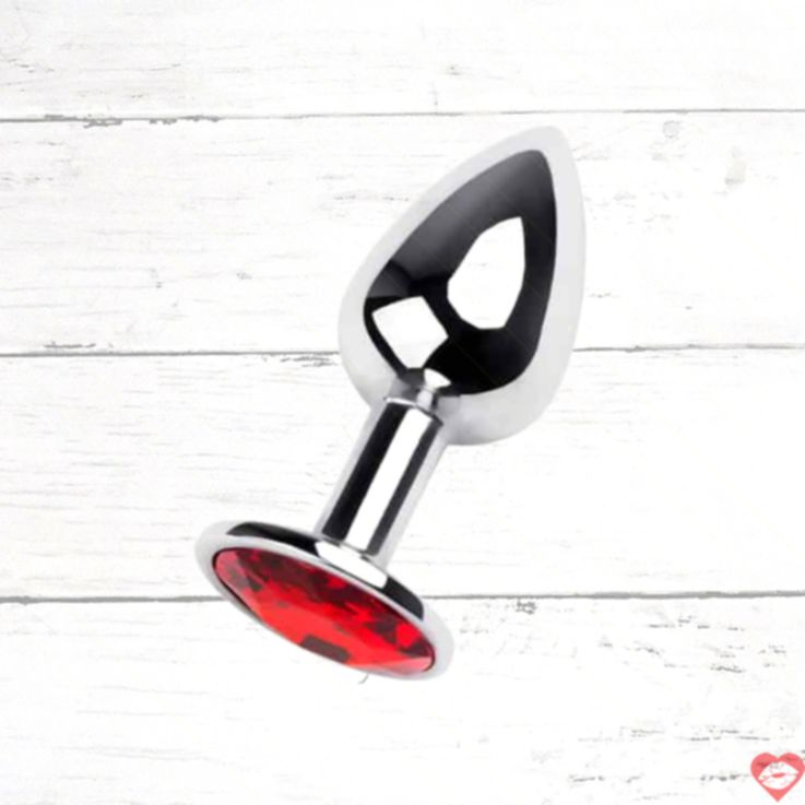 Plug Anal Toyfa Pha Lê Đỏ 2.8cm Sang Trọng 