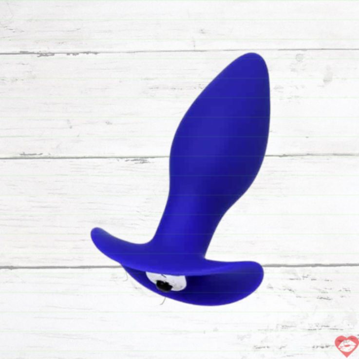 Toyfa Fancy Vibro Plug Xanh 10.7cm Anal Rung Nhọn Vui Vẻ 