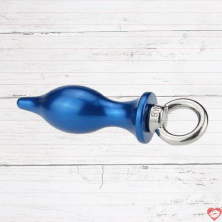 Pổng Đít Thép Xanh 8.7cm 4Sexdream Mịn Màng An Toàn 