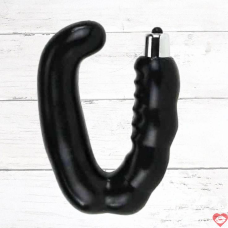 Baile Massager TPR Rung Prostate Clit Đen