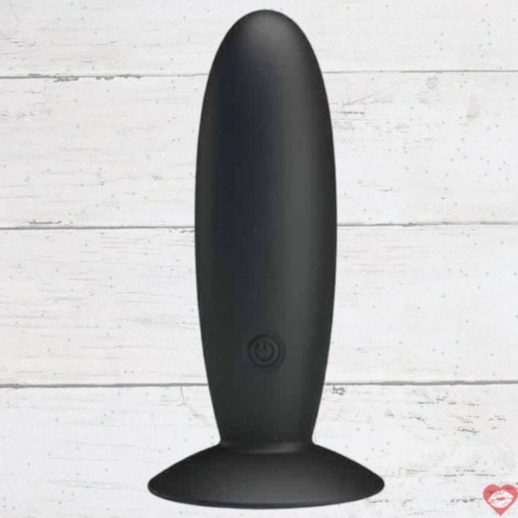 Pretty Love Vibe Butt Plug Đen Hút 12 Rung Mạnh