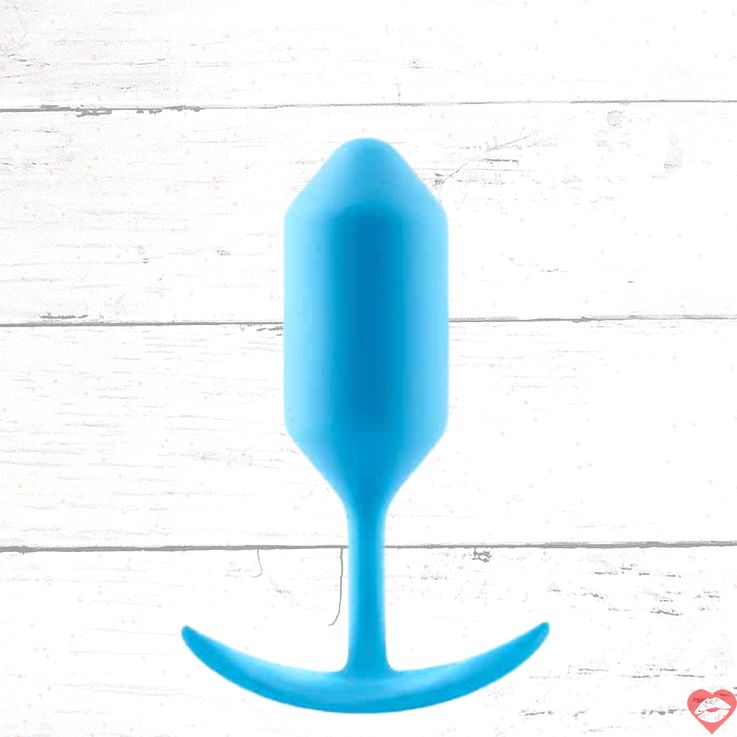 b-Vibe Plug 3 Xanh Nút Đít Di Động Thỏa Mãn Trọng Lực 