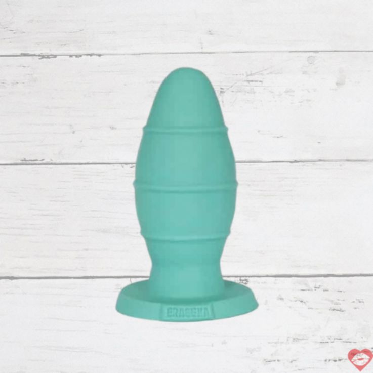 Plug XXL EraSexa Ngọc Xanh 22.5cm Lồi Sóng 