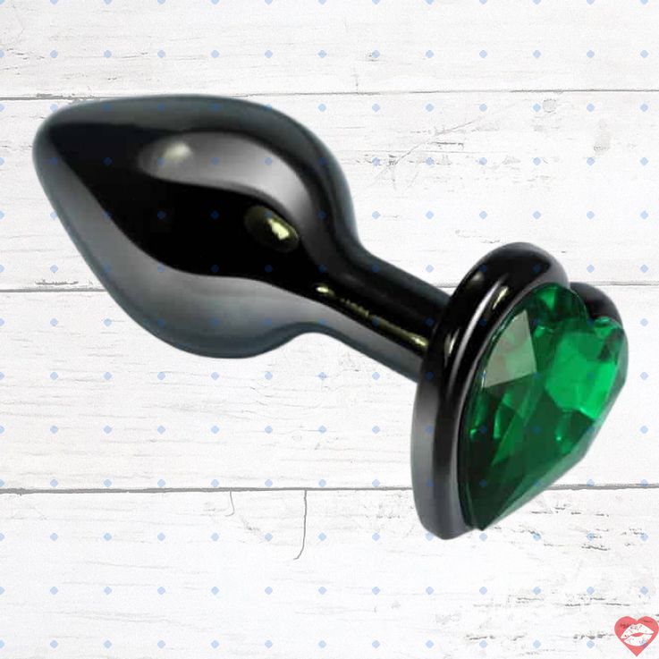 Butt Plug Tim LoveToys S Đen - An Toàn Kích Thích Mạnh