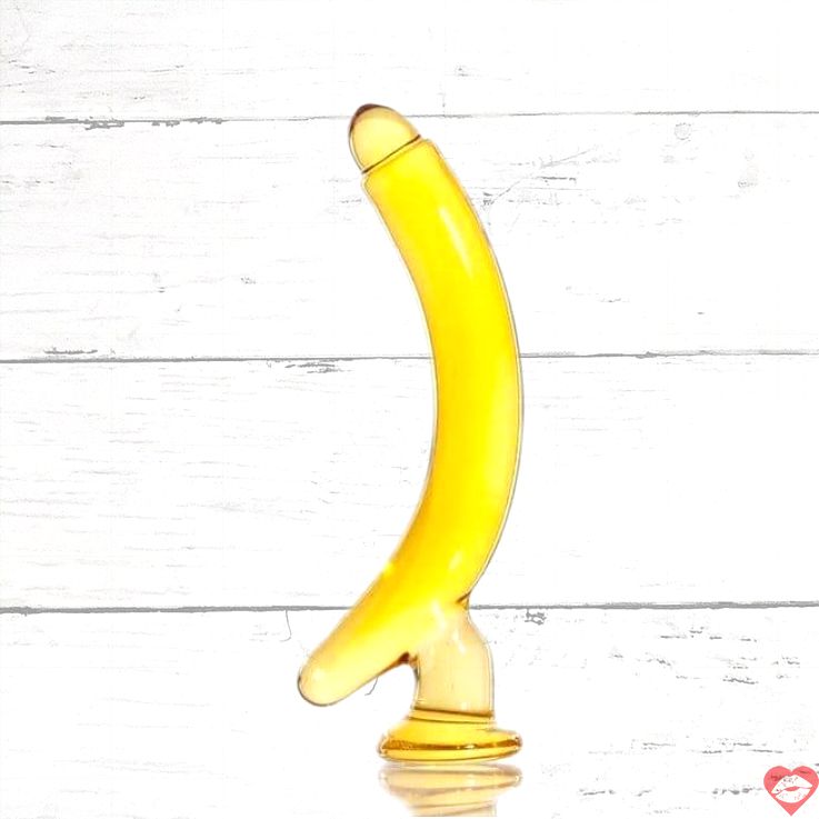 Glass Stimulator Chuối Vàng Kích G-Spot Đỉnh Cao 