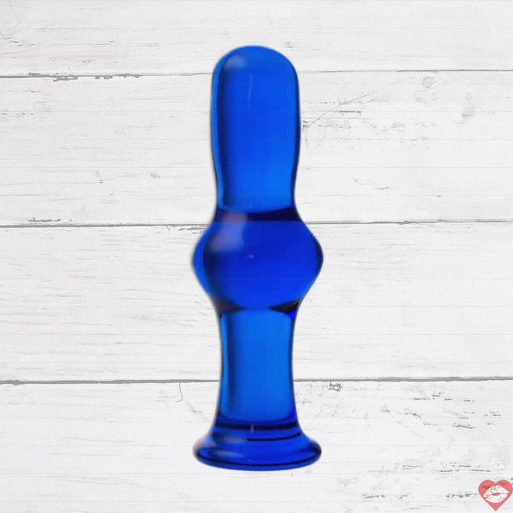 Anal Vtulka Sexus Glass Xanh Ngọc Kính Hot Bỏng 