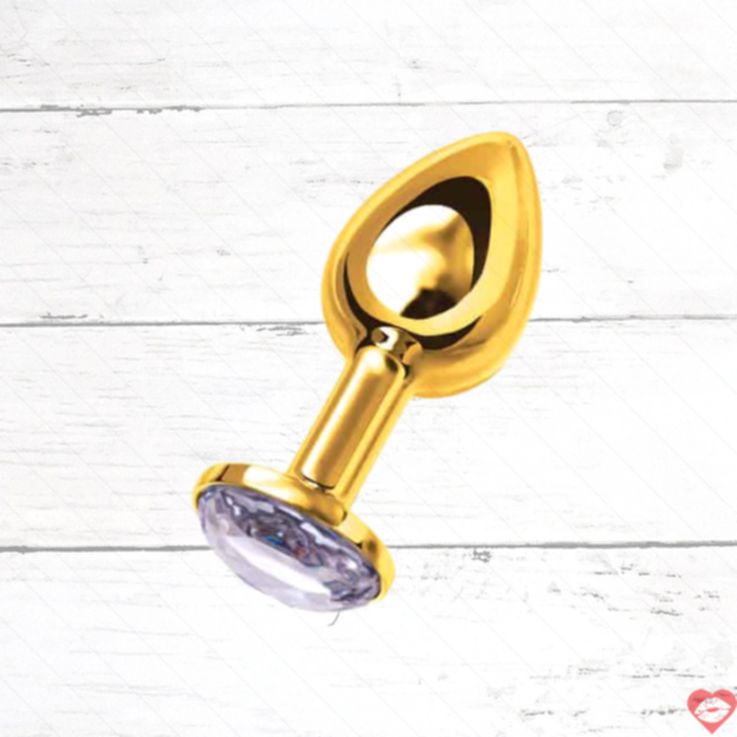 ToyFa Plug Kim Loại Kim Cương Vàng 7.5cm Sang Trọng 
