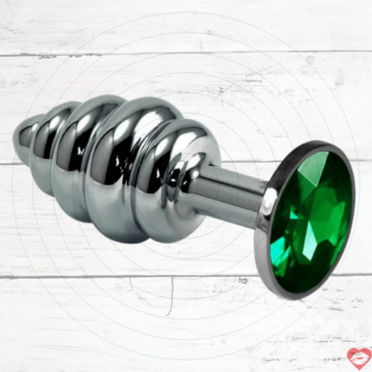 Plug LoveToys Kim Cương Xanh Rãnh 3cm Siêu Kích Dục 