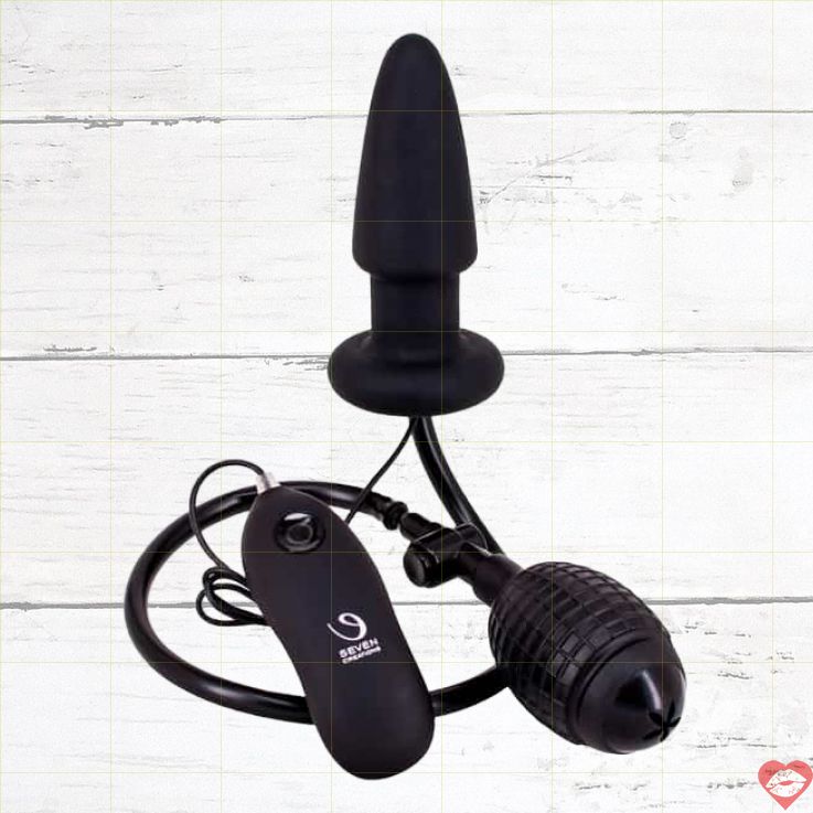 Seven Creations Fanny Hills Pê Đít Bơm 9cm Rung Mạnh