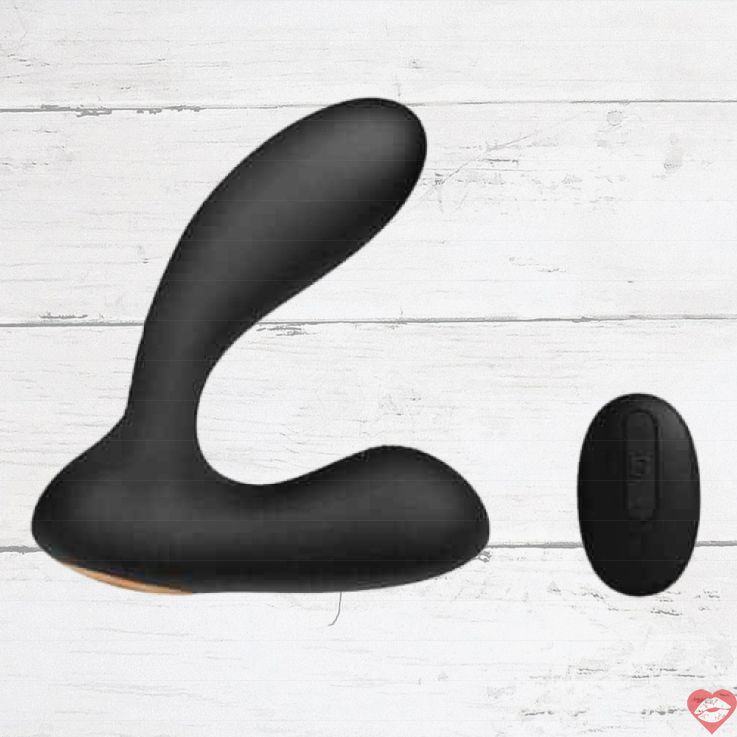 Svakom Vick massage tuyến tiền liệt đen DU 10cm rung app điều khiển