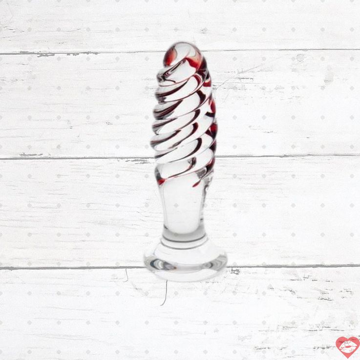 Sexus Glass Spiral Anal Plug Thủy Tinh Xoắn