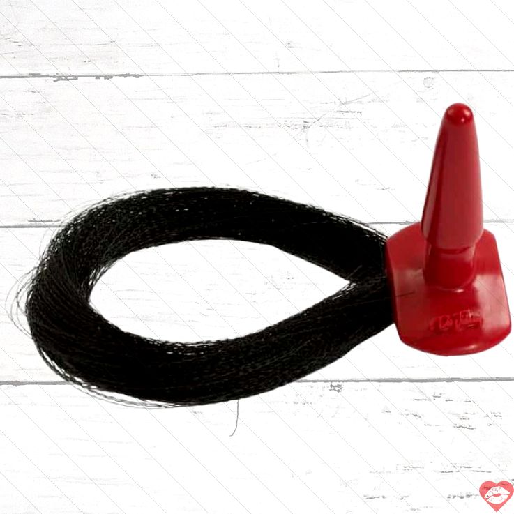 Plug Pony Play Đỏ Nhỏ 2cm Phong Cách Kích Thích 